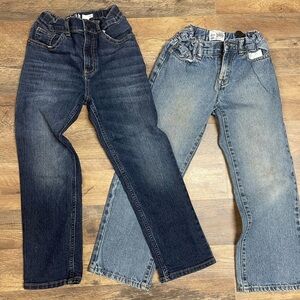 New Mix Kids Bottoms Jeans - Dark Blue and Light Blue
